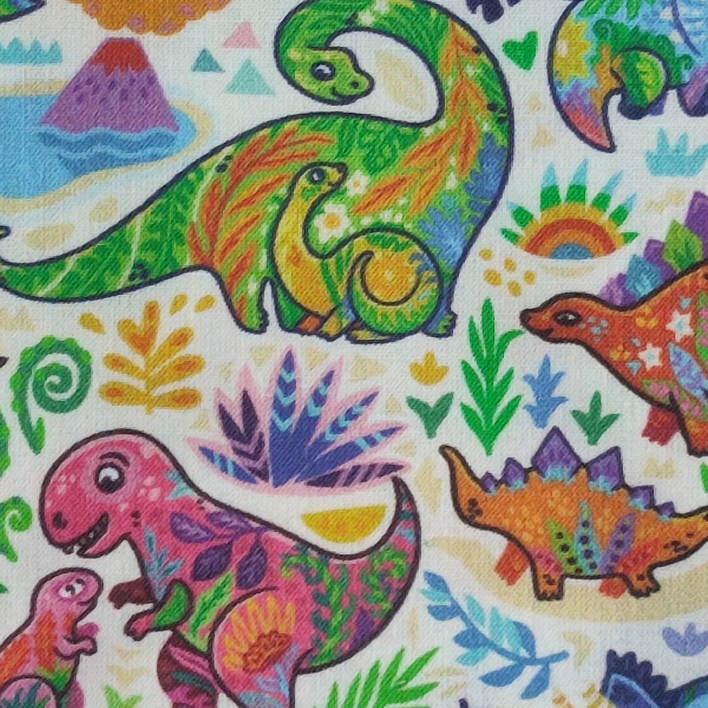 Dinosaurios Multicolor